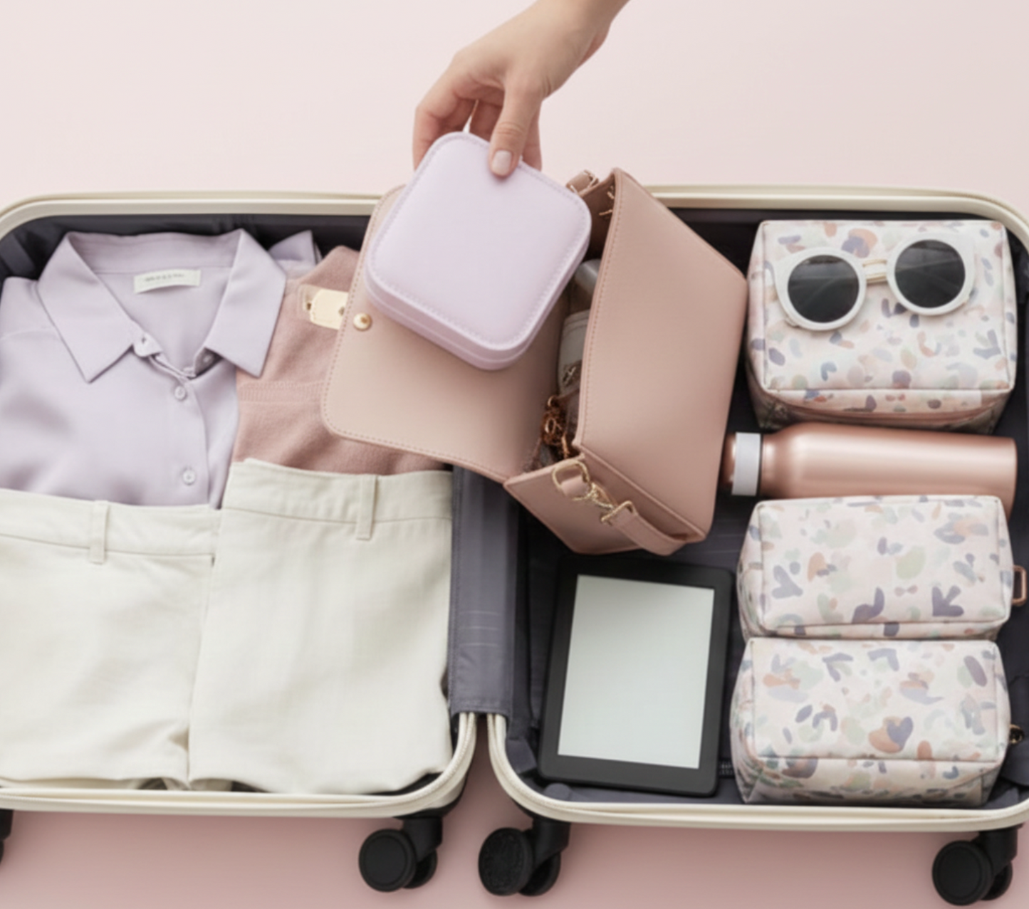 Premium Vanity Box with LED Mirror